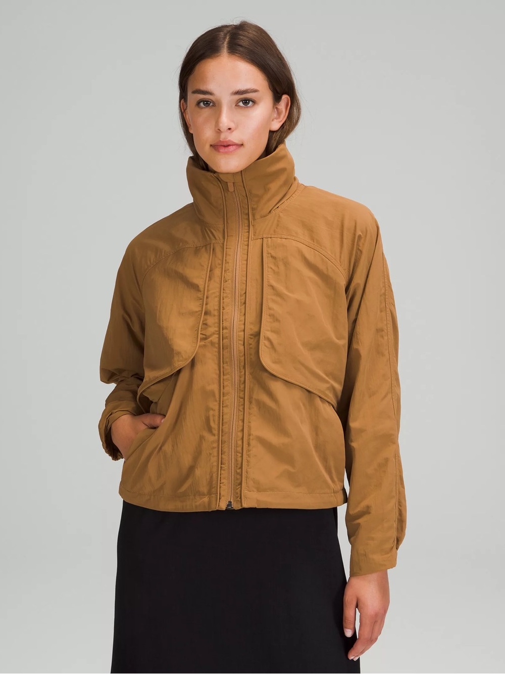 Lululemon Rare OG Always Effortless Jacket Bold High-Neck Size 2
